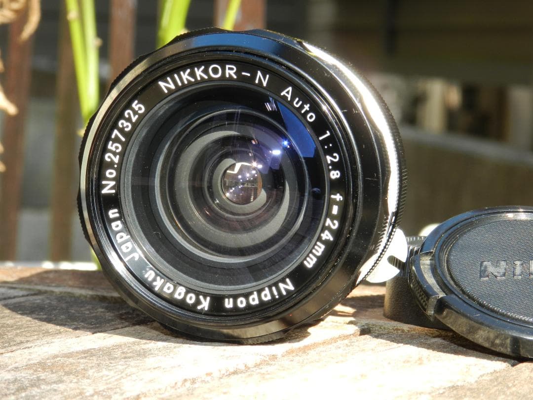 極美品　NIKKOR-N Auto 24mm f/2.8 レンズ 即撮影可
