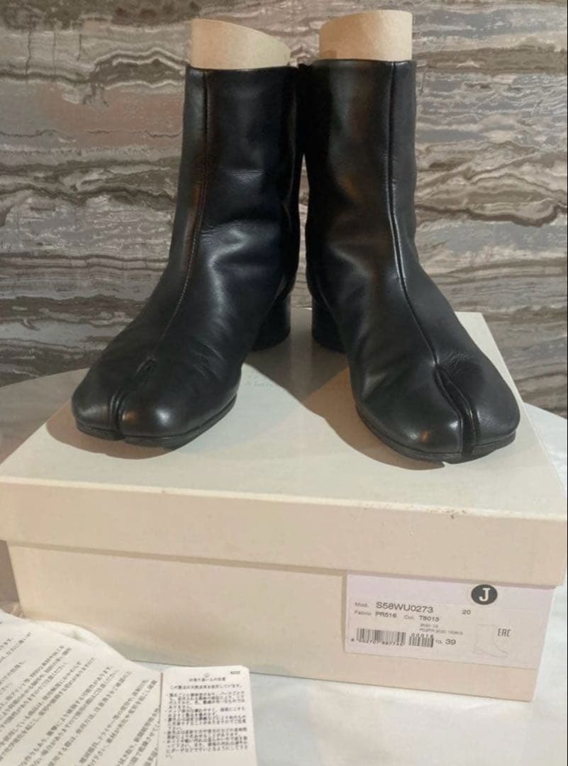 Maison Margiela 足袋ブーツ　タビブーツ　39 3.5センチヒール
