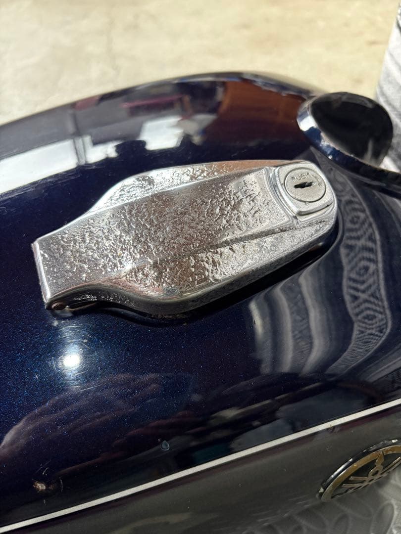 SR400 500 タンク 初期型タンクキャップ