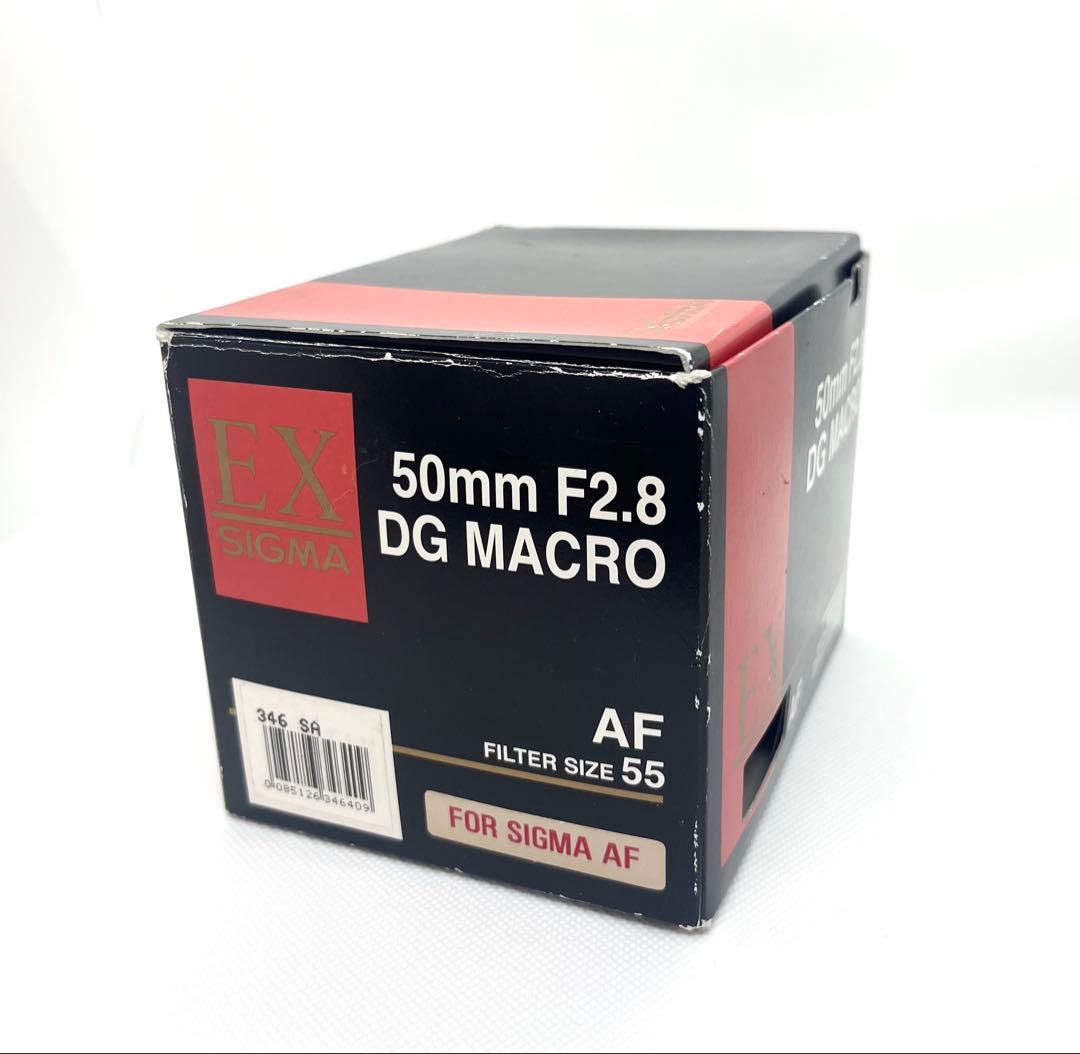 SIGMA 単焦点マクロレンズ 50mm F2.8 DG MACRO シグマ用