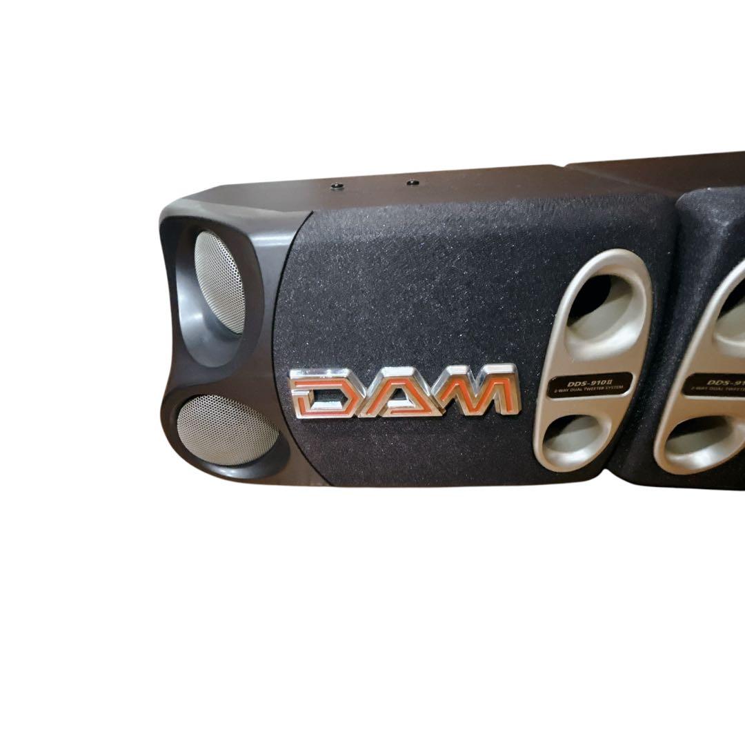 希少 DAM DDS-910Ⅱ ペアスピーカー カラオケ