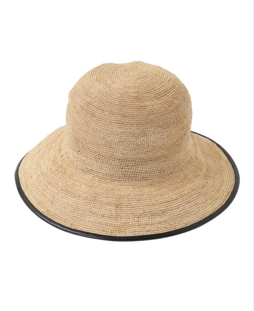 CLANE×KIJIMA TAKAYUKI RAFFIA BOWLER HAT
