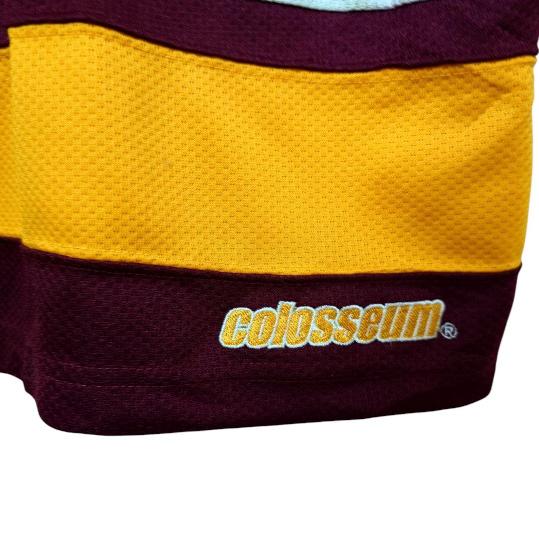 希少 アリゾナ大学 Sun Devils ロゴ刺繍 ゲームシャツ A-3723