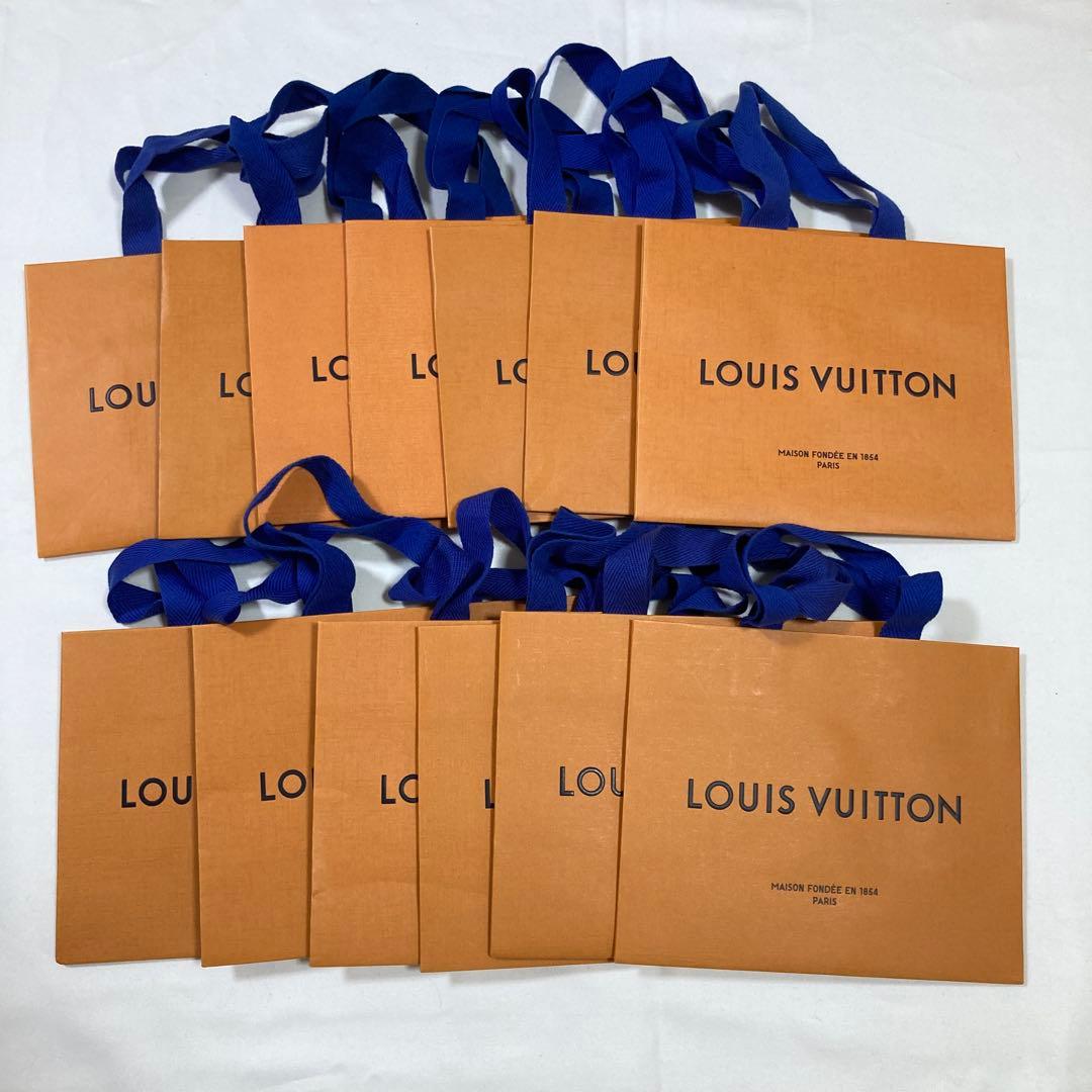 美品　ルイヴィトン　ショッパー　紙袋　小サイズ38枚　中サイズ27枚　計65枚