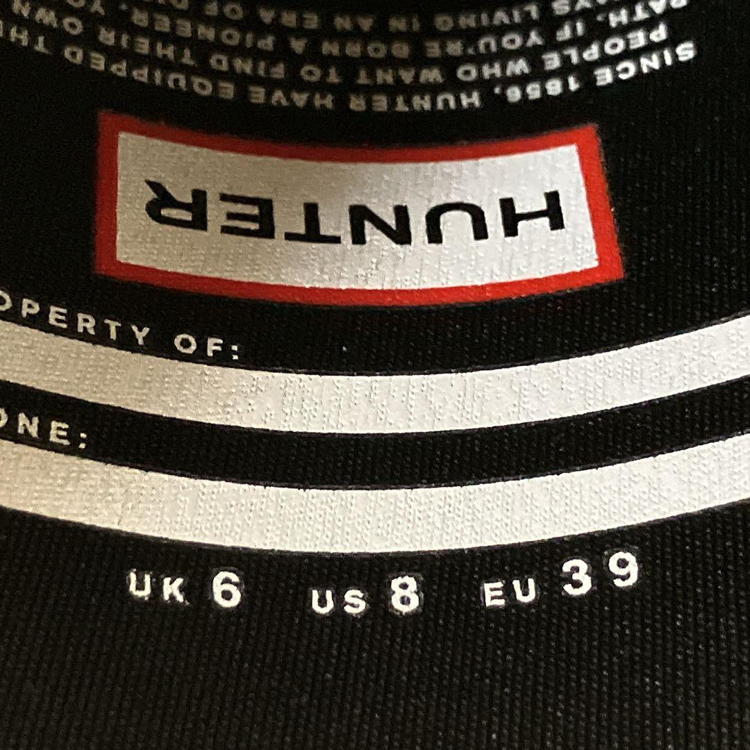 極美品✨　HUNTER オリジナルトールブーツ　25㎝　WFT1001RMA