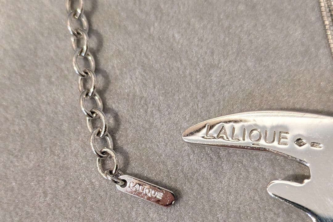 LALIQUE ラリック イロンデル ネックレス シルバー ツバメ つばめ 燕