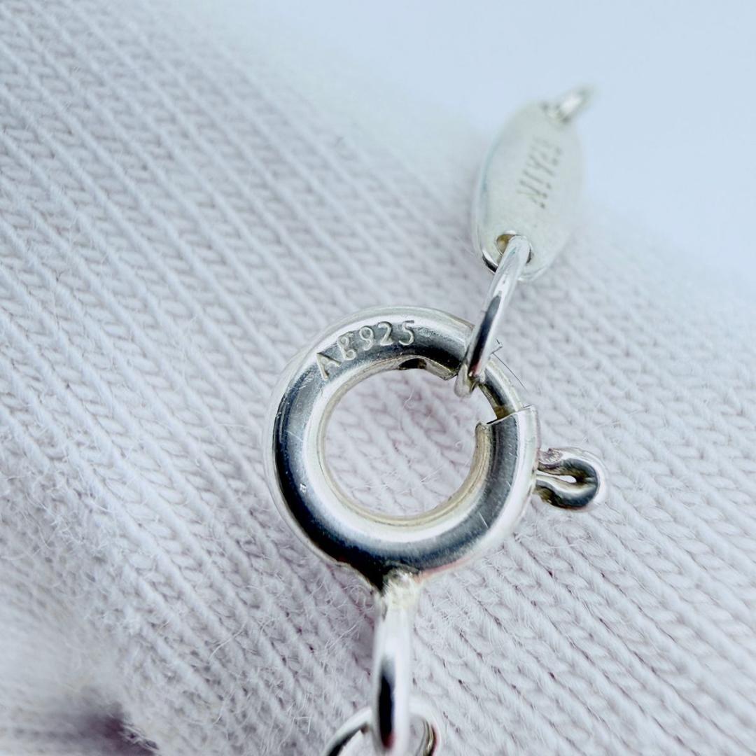 オンライン限定　Tiffany オープンハート　ミニ　7mm シルバーネックレス