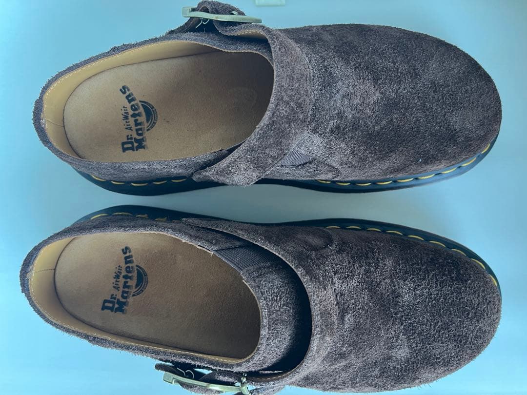 靴 Dr.Martens ISHAM SUEDE MULES