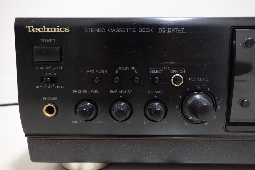 希少品 3ヘッド カセットデッキ RS-BX747 Technics テクニクス