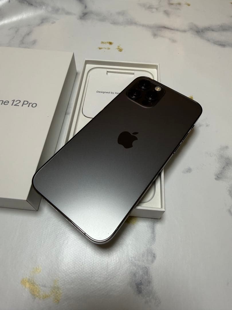 【極美品】iPhone12Pro 128GB SIMフリー　グラファイト