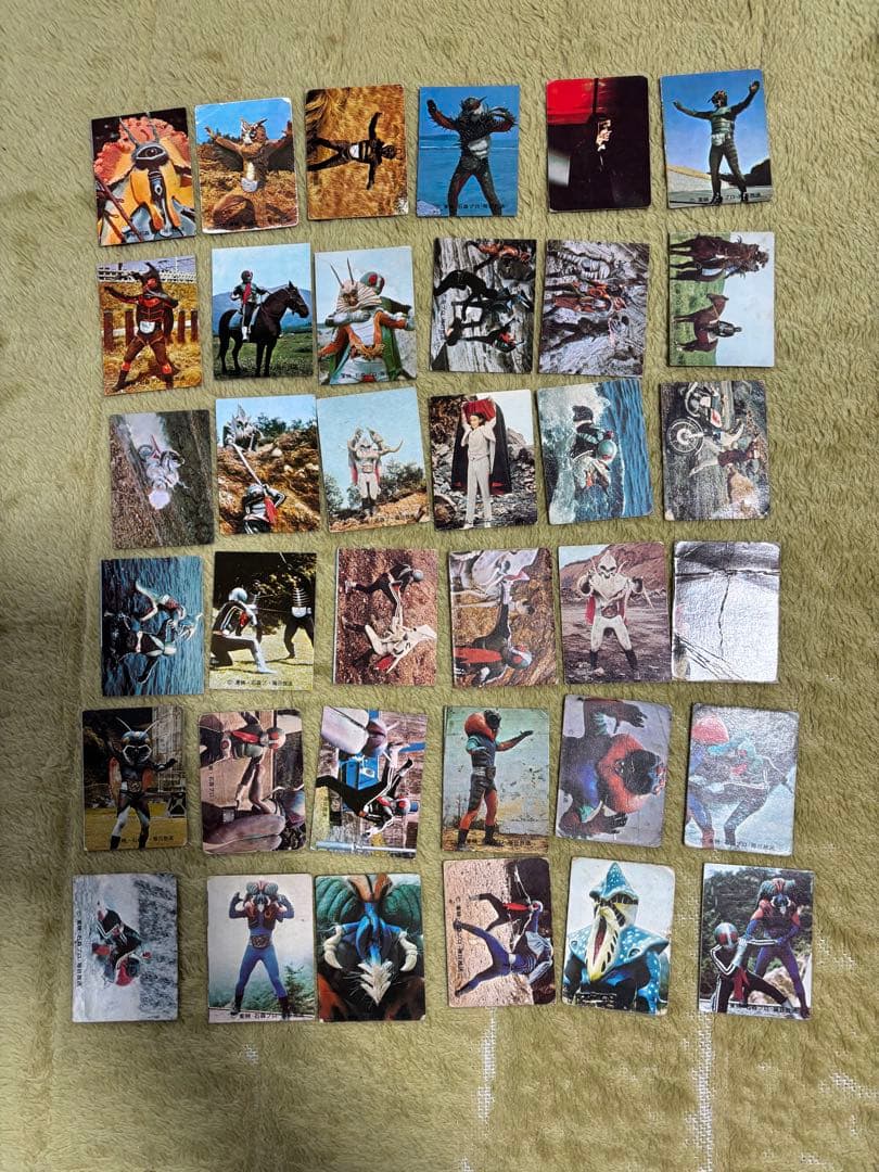 旧カルビー仮面ライダーカード213枚