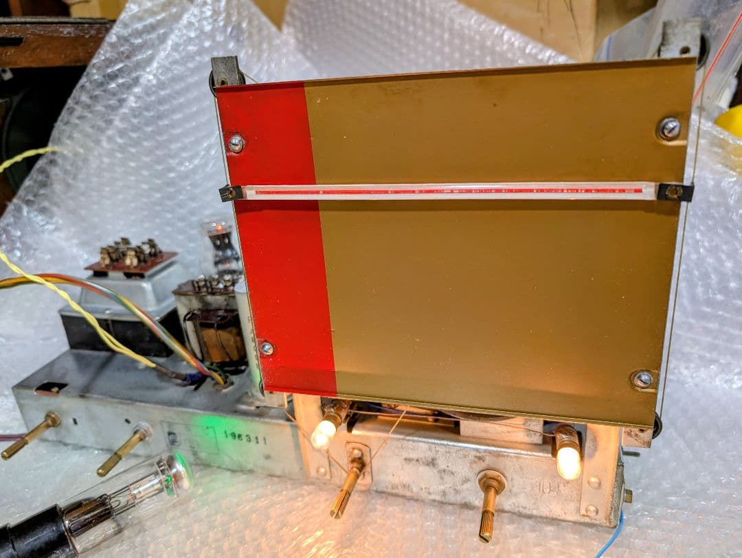 【国際版】ナショナルST真空管ラジオ　アイ付QA-700　Bluetooth付