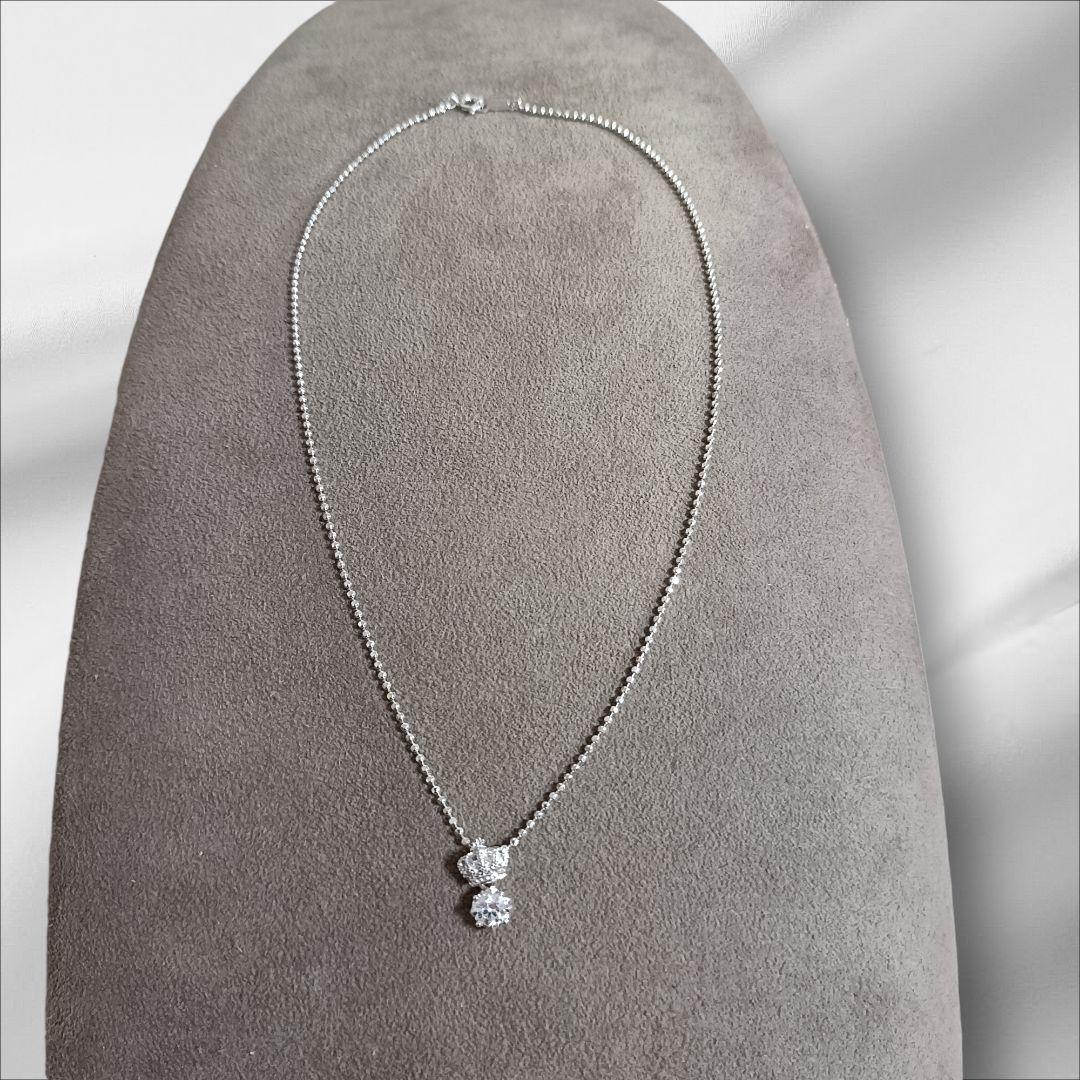 Justin Davis ネックレス クラウン　シャイニー加工　レディース