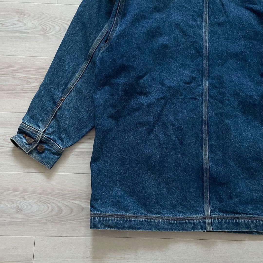 80s BANANA REPUBLIC デニムカバーオール 襟コーズ 地球儀タグ