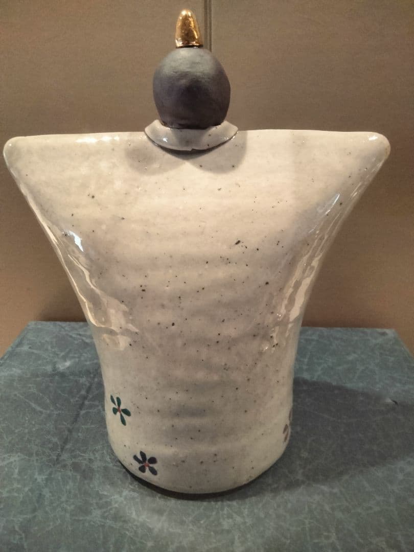良品（good item）　雛人形（Hina doll）　陶器　作家、西崎和子