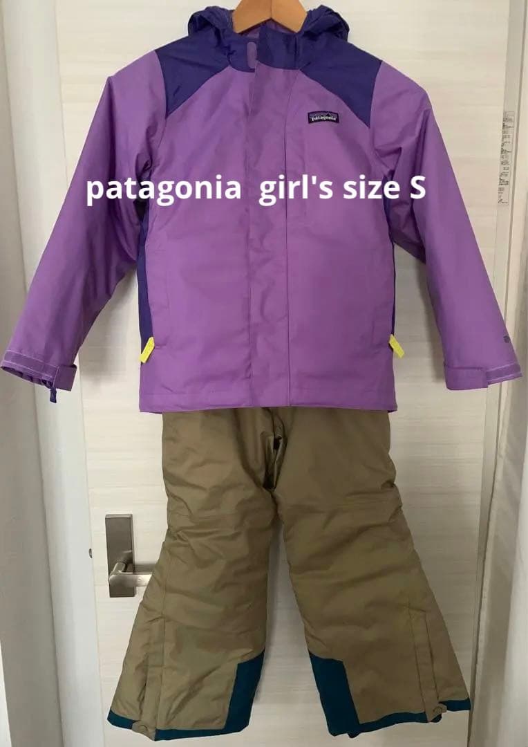 美品Patagonia Girl's 3-IN-1 jacket&pants