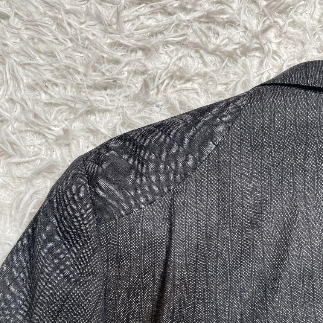 ポールスミスコレクション　REDA セットアップ　スーツ　グレー　ストライプ　M