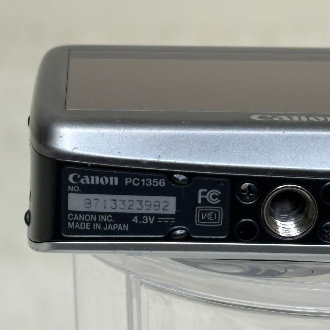 Canon カメラ　IXY 510IS PC1356 シルバー　コンデジ　動作品