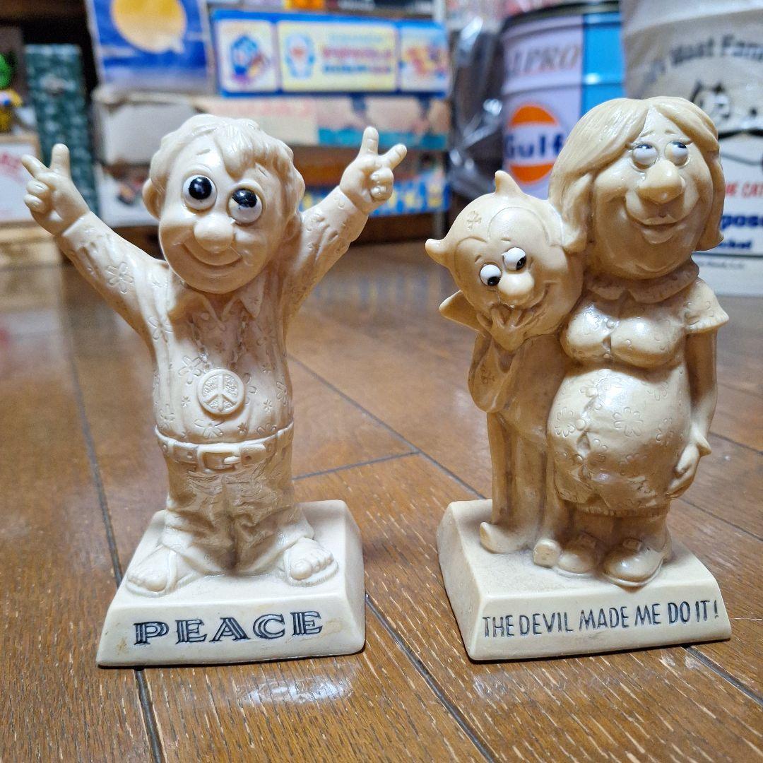 ビンテージ　メッセージドール　セット