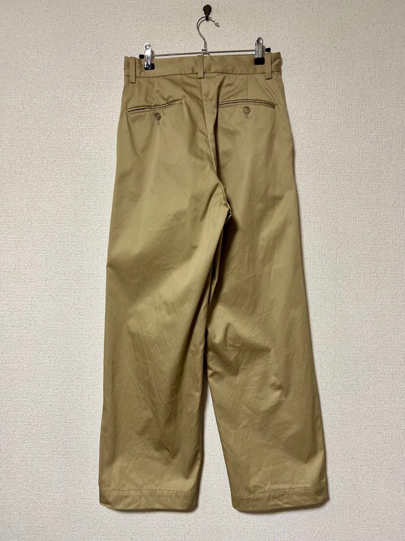 Drawing Numbers プレーンチノパンツ