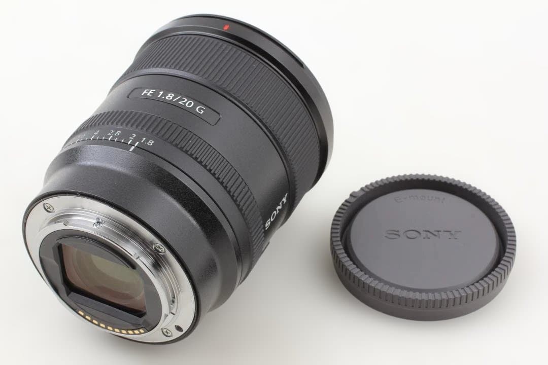 Sony FE 20mm F1.8 G レンズ