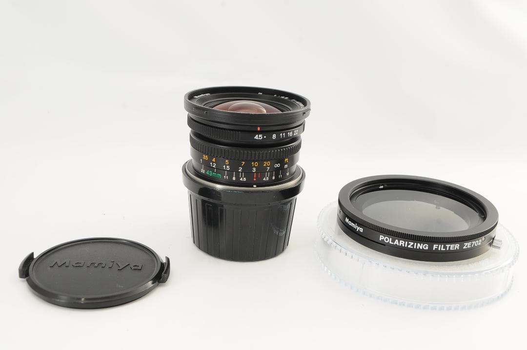 ★超美品★ MAMIYA N 43mm f4.5 L ★綺麗な光学! 完動品!
