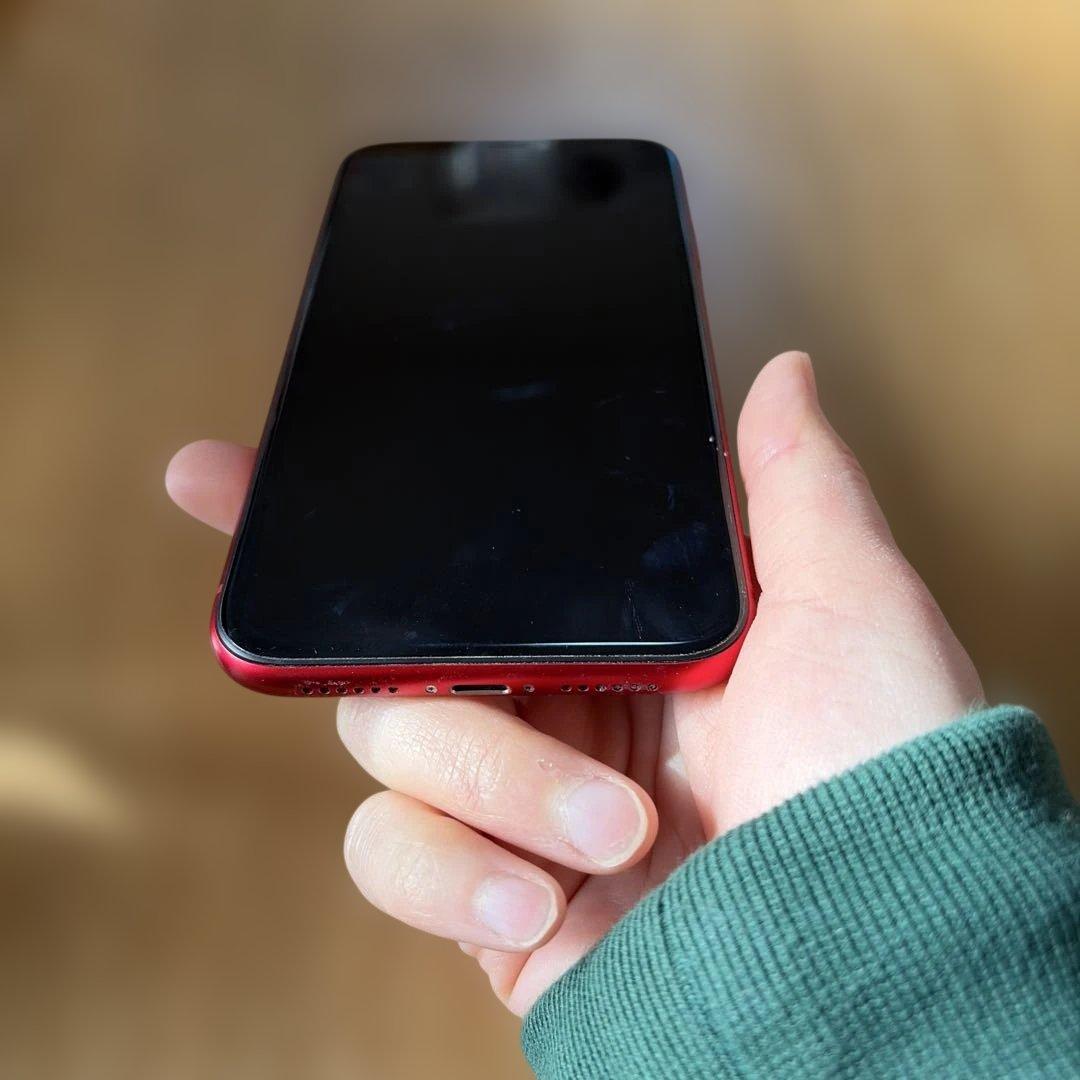 【美品】Apple iPhone XR RED 本体 256gb