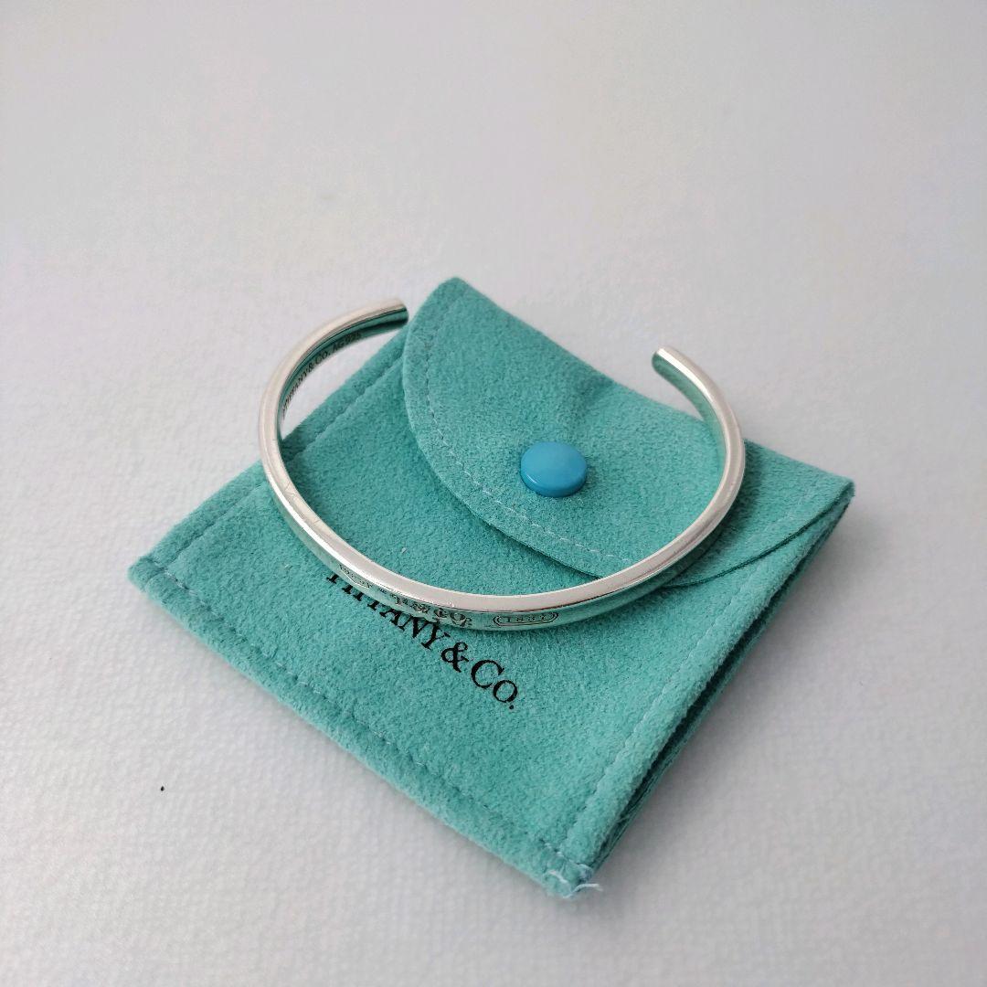 Tiffany＆Co. ナロー カフ バングル 1837 シルバー925