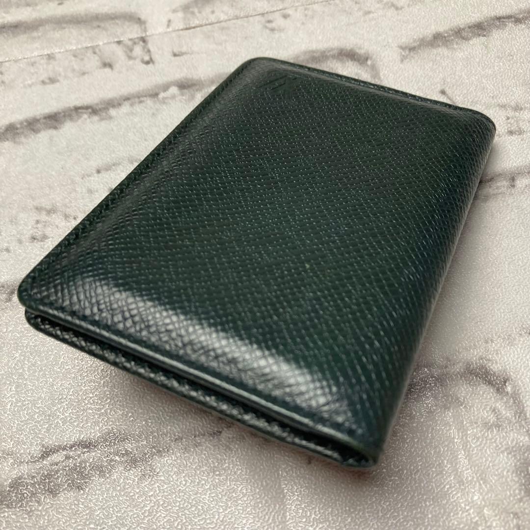 ルイヴィトン☆名刺入れ　カーキ　カードケース　オーガナイザー ドゥ ポッシュ