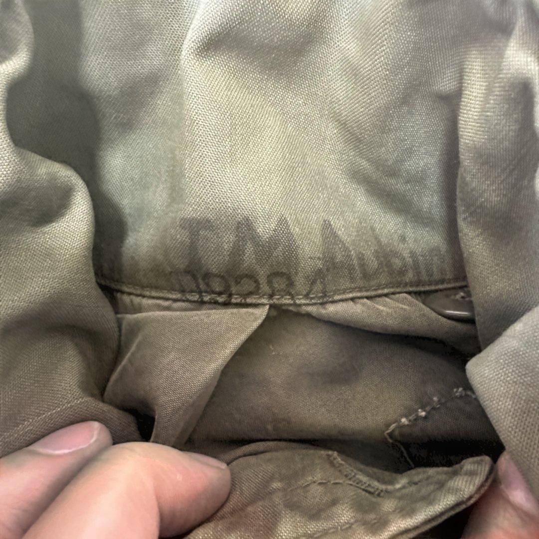 実物 M-65 フィールドジャケット1st ステンシル　ペンキ　USMC刺繍