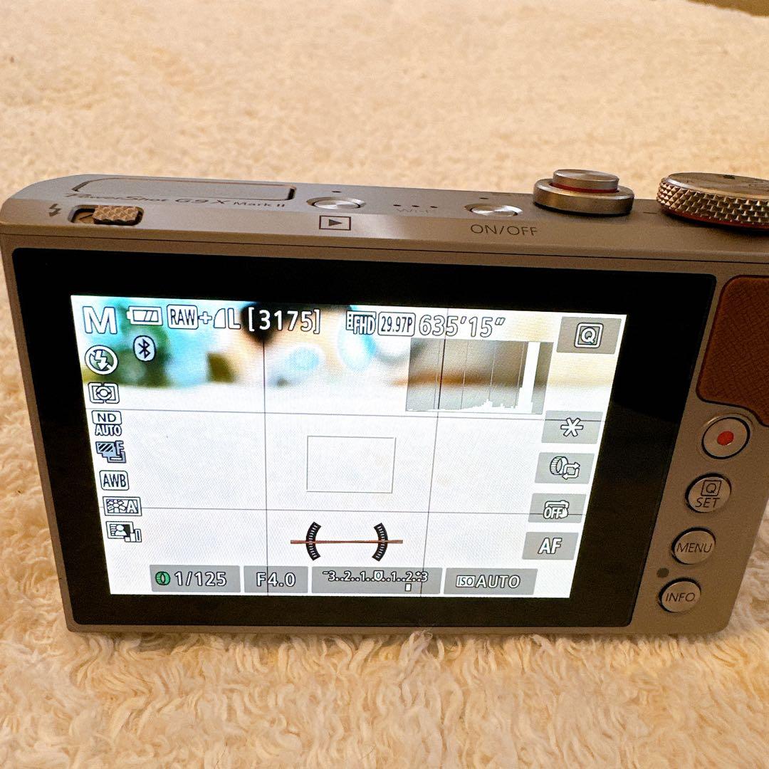 デジタルカメラ/ Canon Power Shot G9X Mark Ⅱ