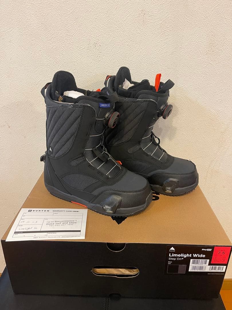 M*様 24-25 Burton バートン ライムライト ステップオン ワイド