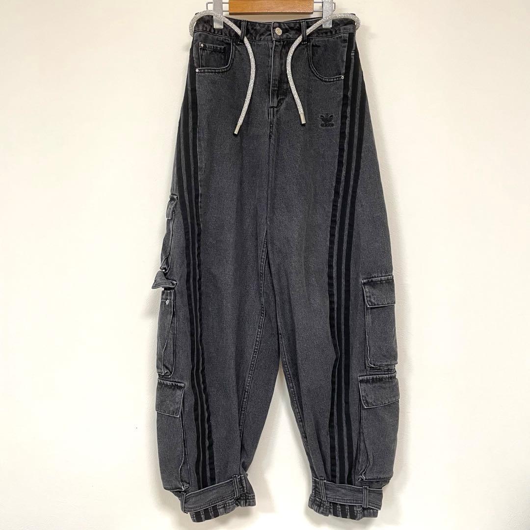 choromatuです★アディダス アディレニウム デニム カーゴパンツ