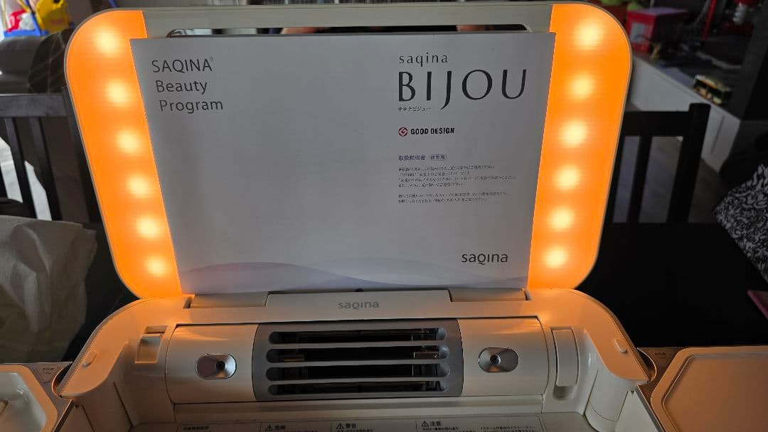 【付属品揃い・動作良好】サキナ BIJOU（ビジュー） 美顔器 本体セット