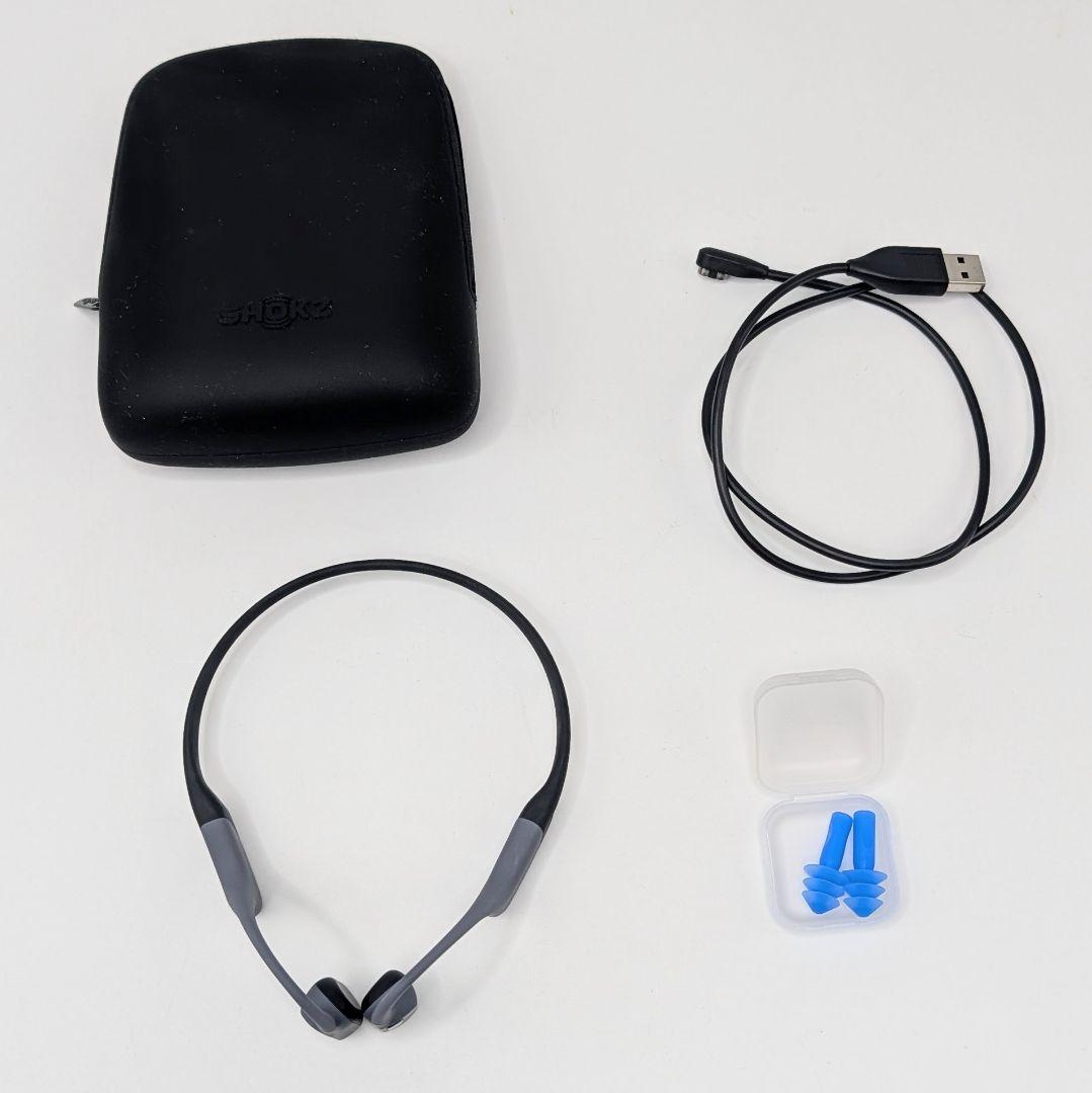 【極美品】SHOKZ OpenSwim Pro 骨伝導イヤホン