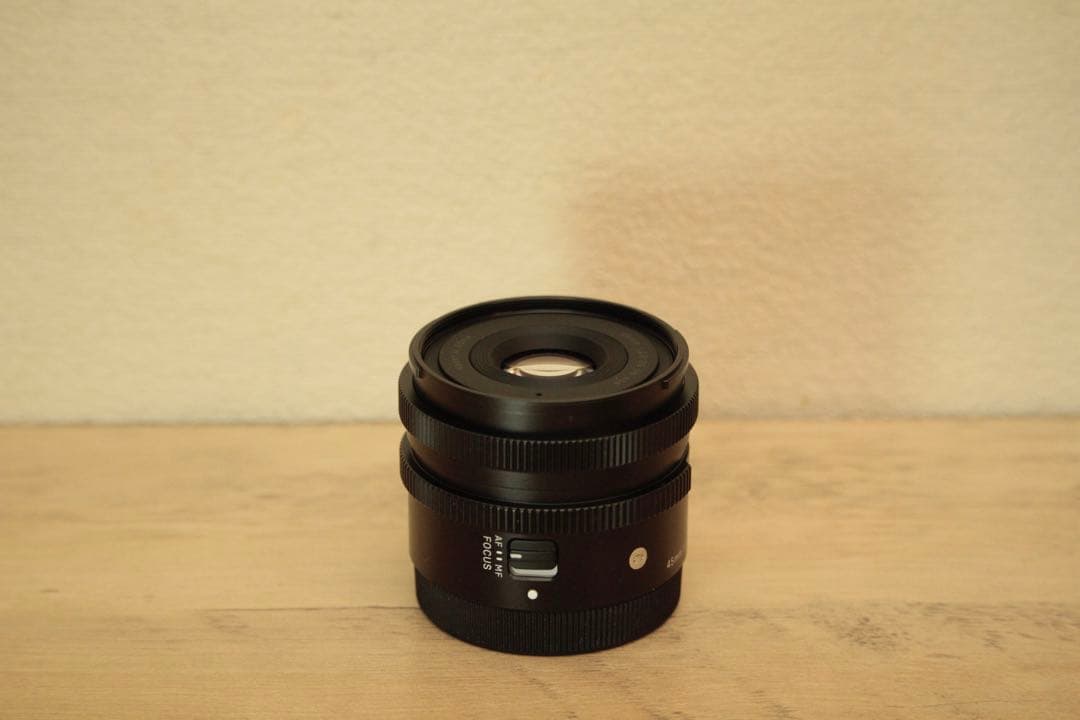 SIGMA 45mm F2.8 DG DN レンズ　ソニーEマウント