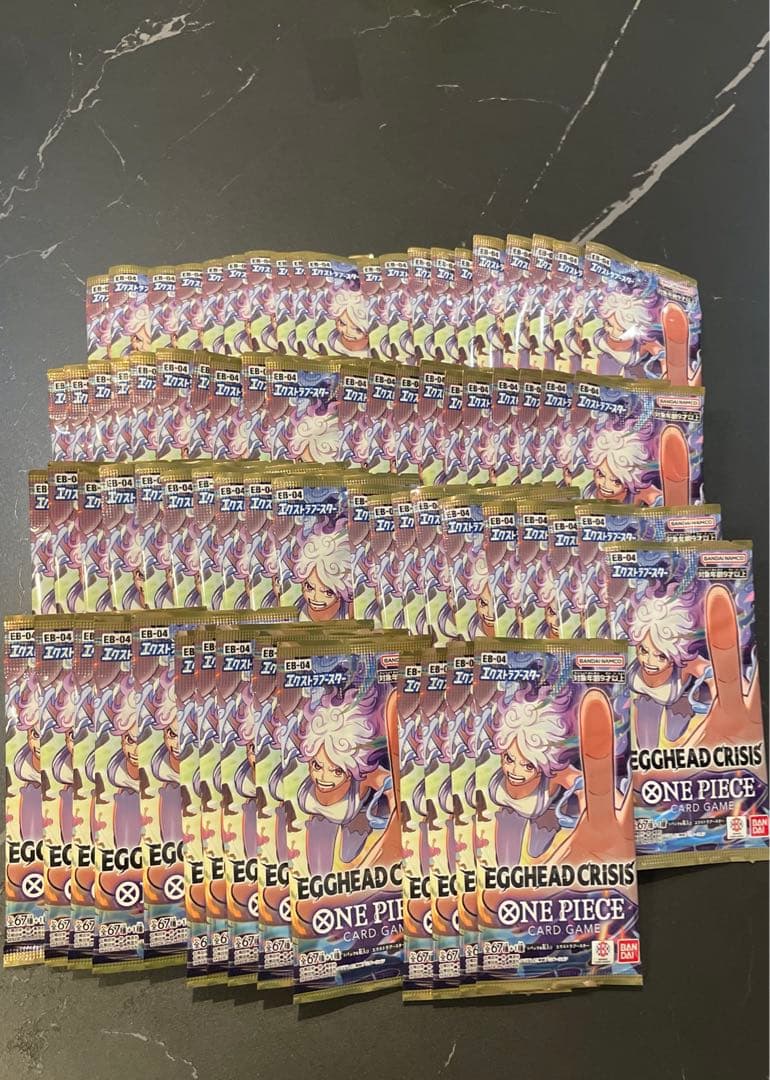 ワンピースカード　エッグヘッド クライシス　新品未開封 バラパック　74P