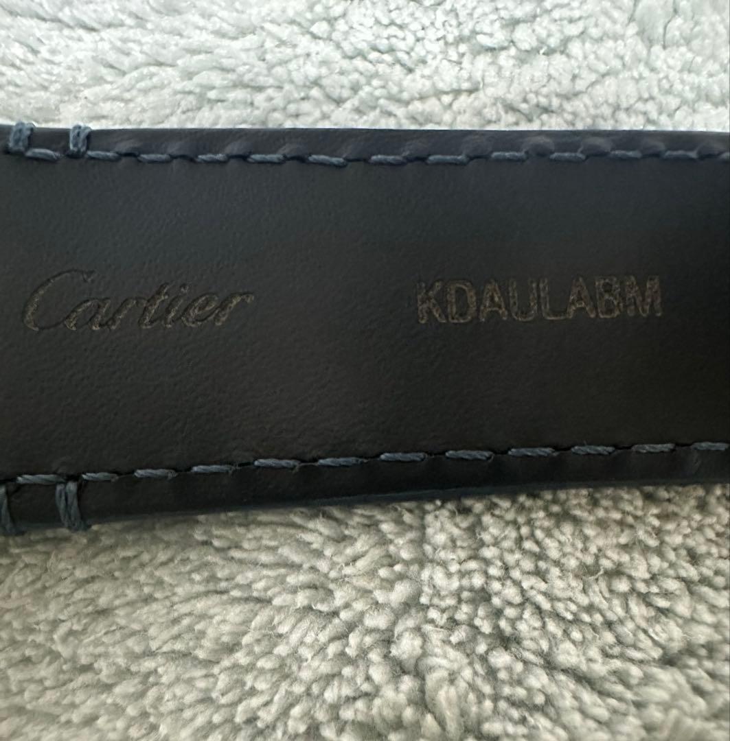 Cartier カルティエ サントス ドゥ カルティエ LM 純正レザーベルト