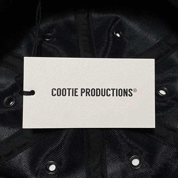 極美品 COOTIE ポリエステルツイルボールハット ブラックL タグ付属 帽子