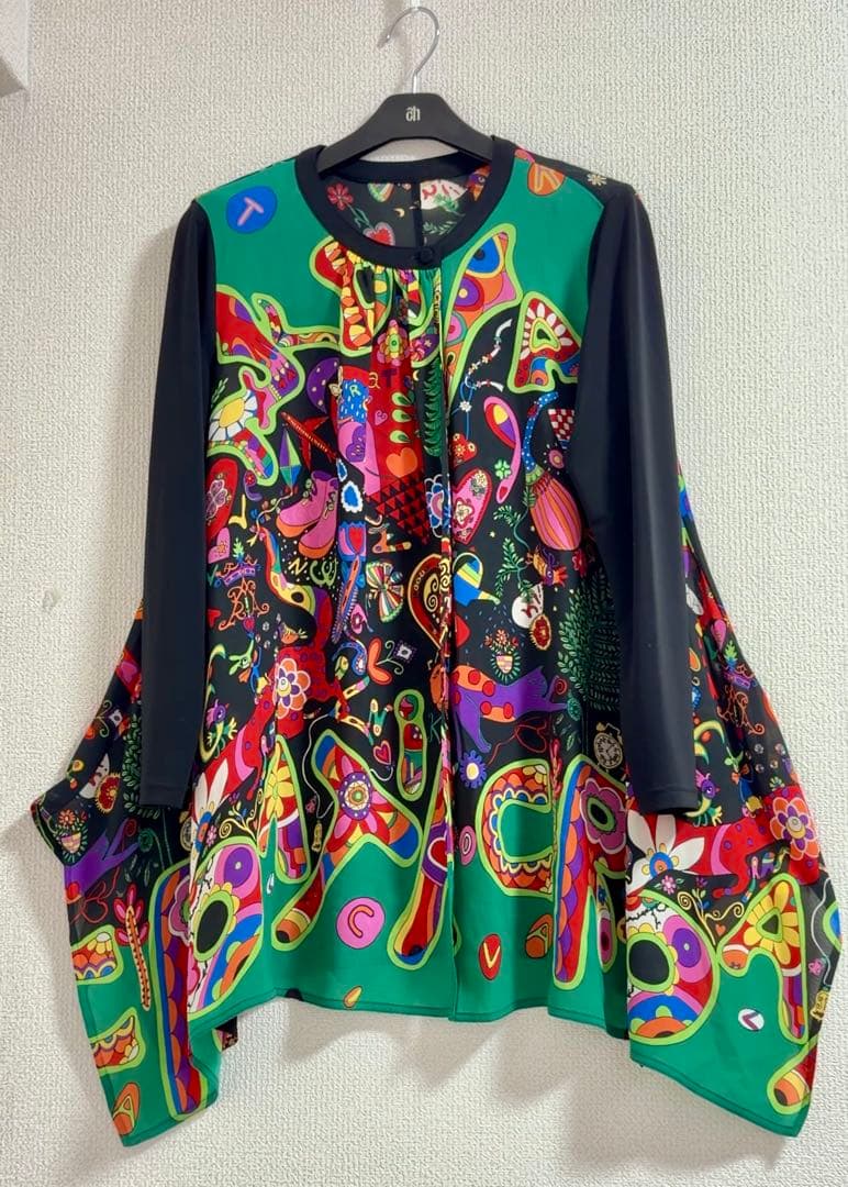 トクコ アート風グラフィックプリントチュニック