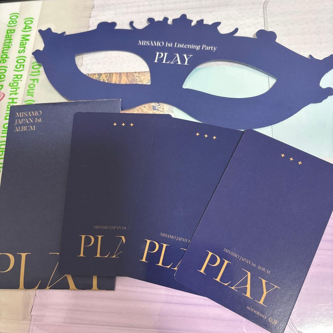 MISAMO PLAYリスニングパーティー 来場者特典トレカ ミナ サナ モモ