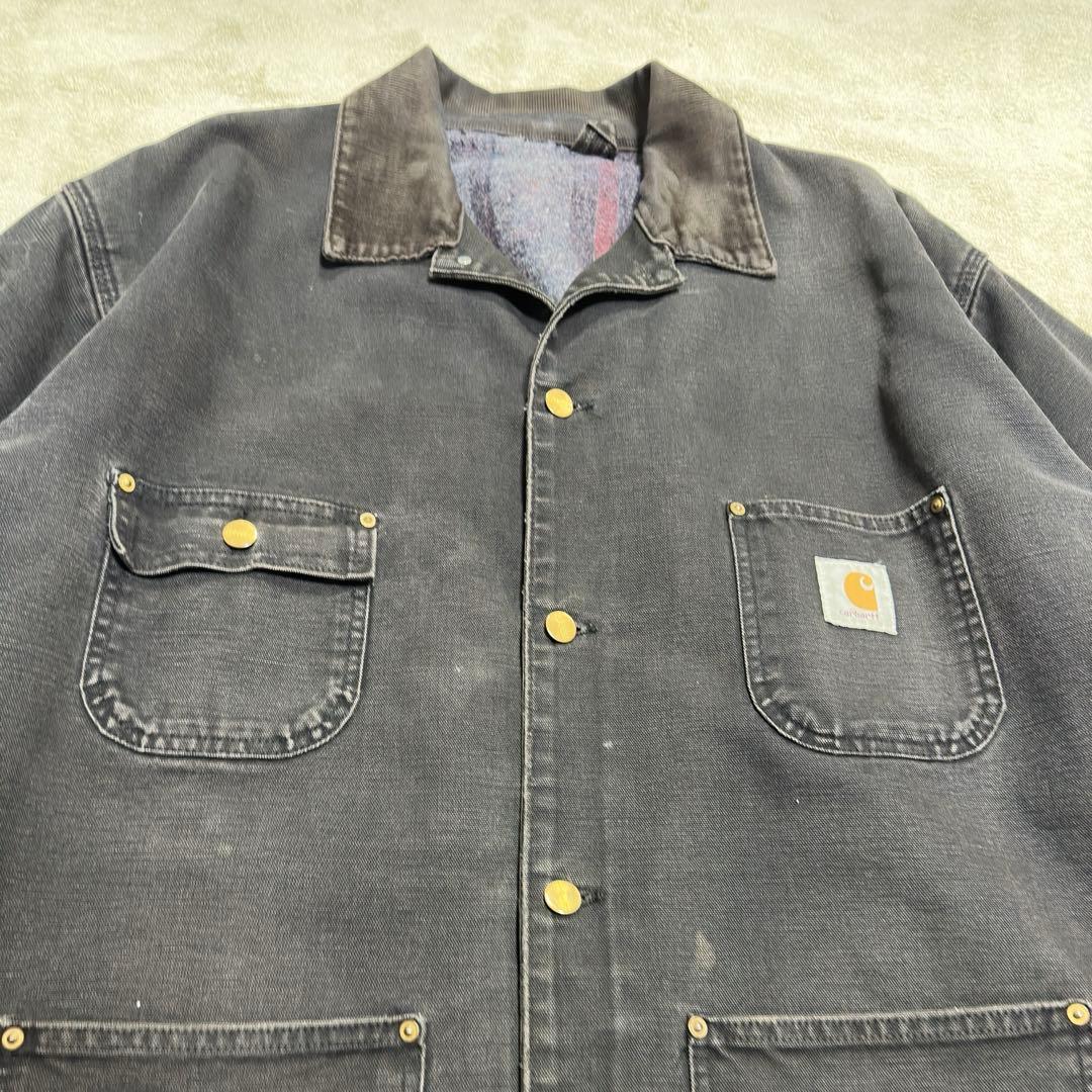 90s カーハート carhertt チョアコート ブラック usa製