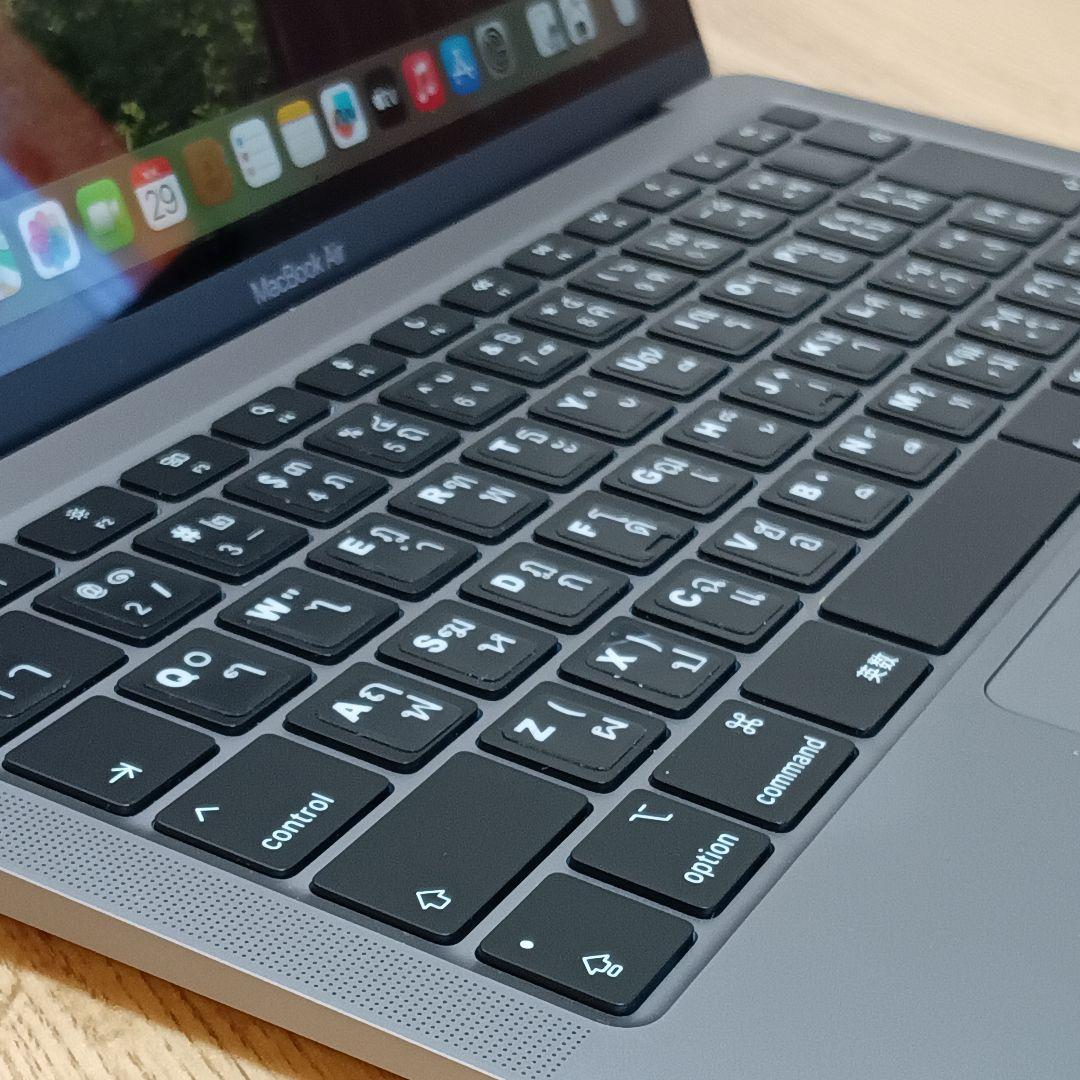 186カスタム品！タイ語対応キーボードバッテリーMAX Mac air 16GB