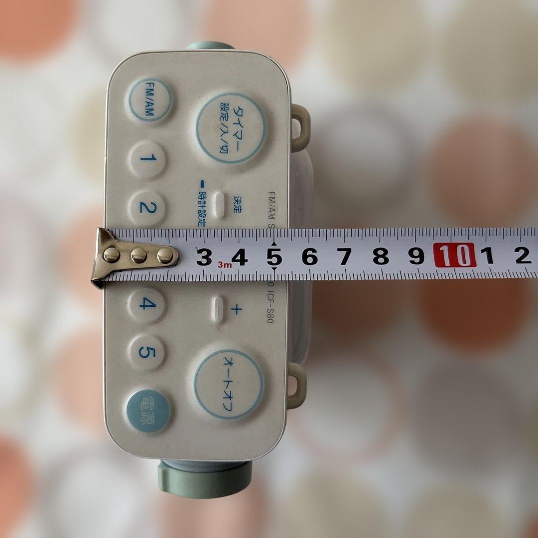 SONY FM/AMシャワーラジオ防滴仕様ICF-S80説明書付き