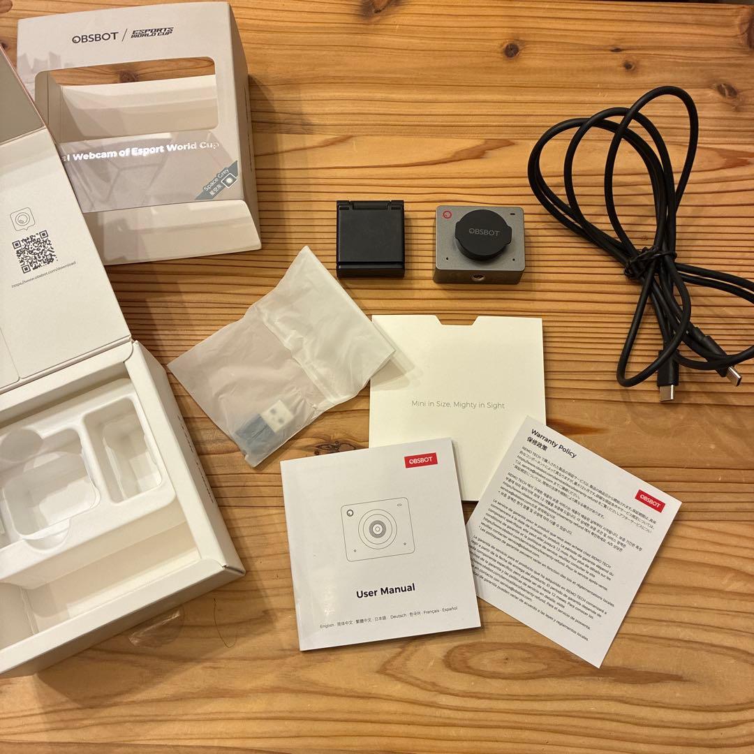 ま*く様 【4K】OBSBOT MEET 2 スペースグレー　Webカメラ