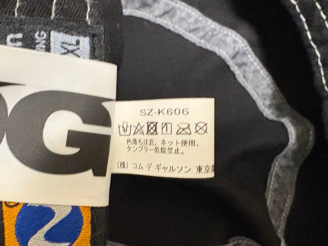 コムデギャルソン CDG バケットハット　ブラック