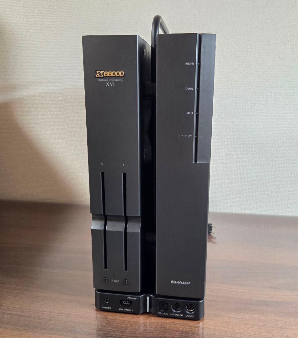 X68000 XVI ＋ CM-64 ジャンク品