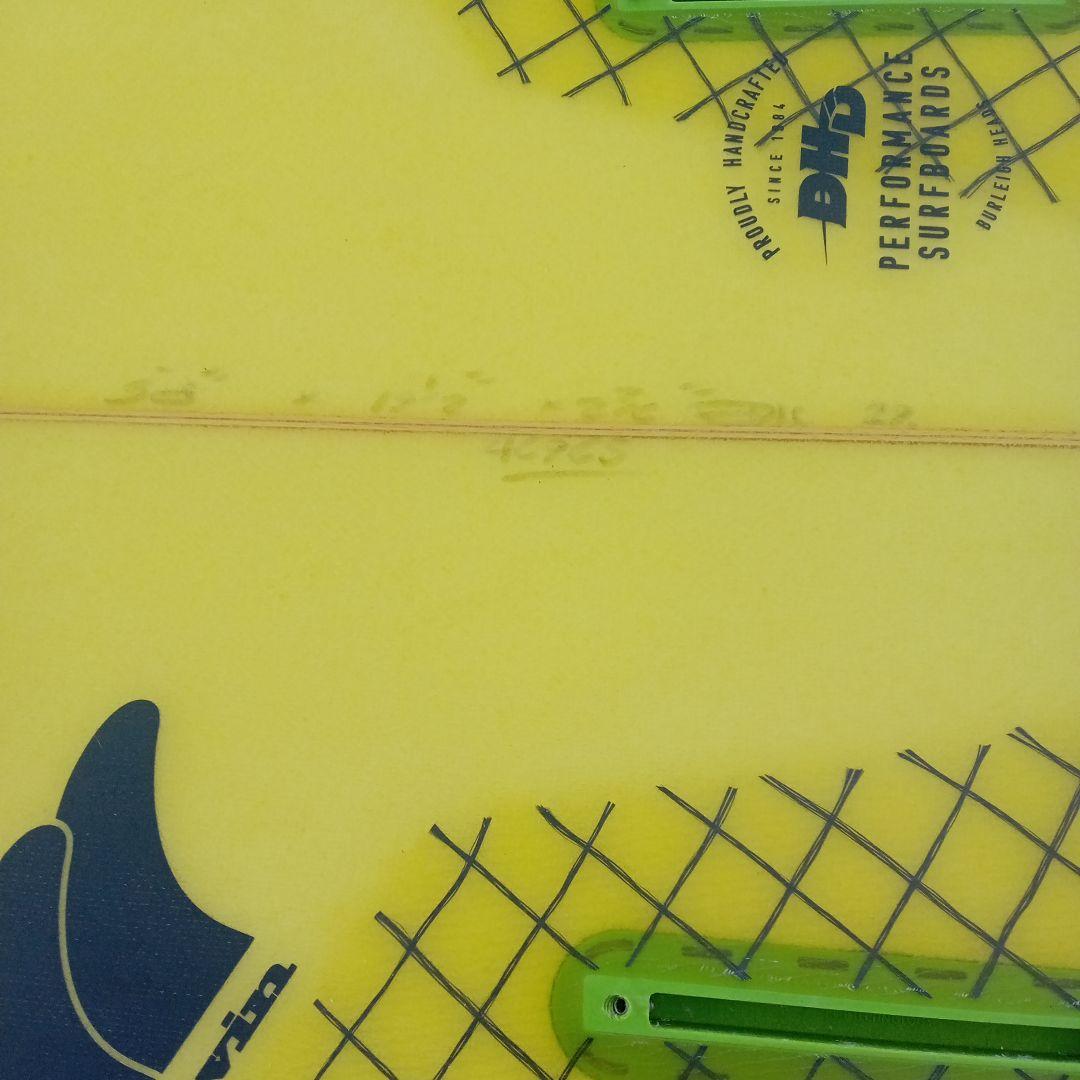 ジャンク　DHD ショートボード ツインフィン 5.8