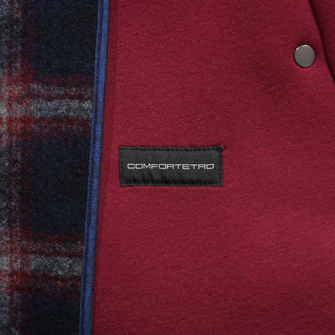 ETRO エトロ 22AW チェック柄 ラシャ ウール混紡 コート