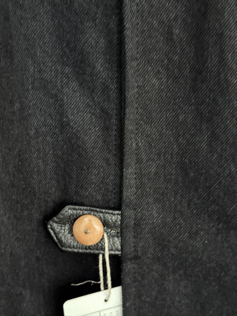 KURO デニム×レザー ハーフコート M 新品同様